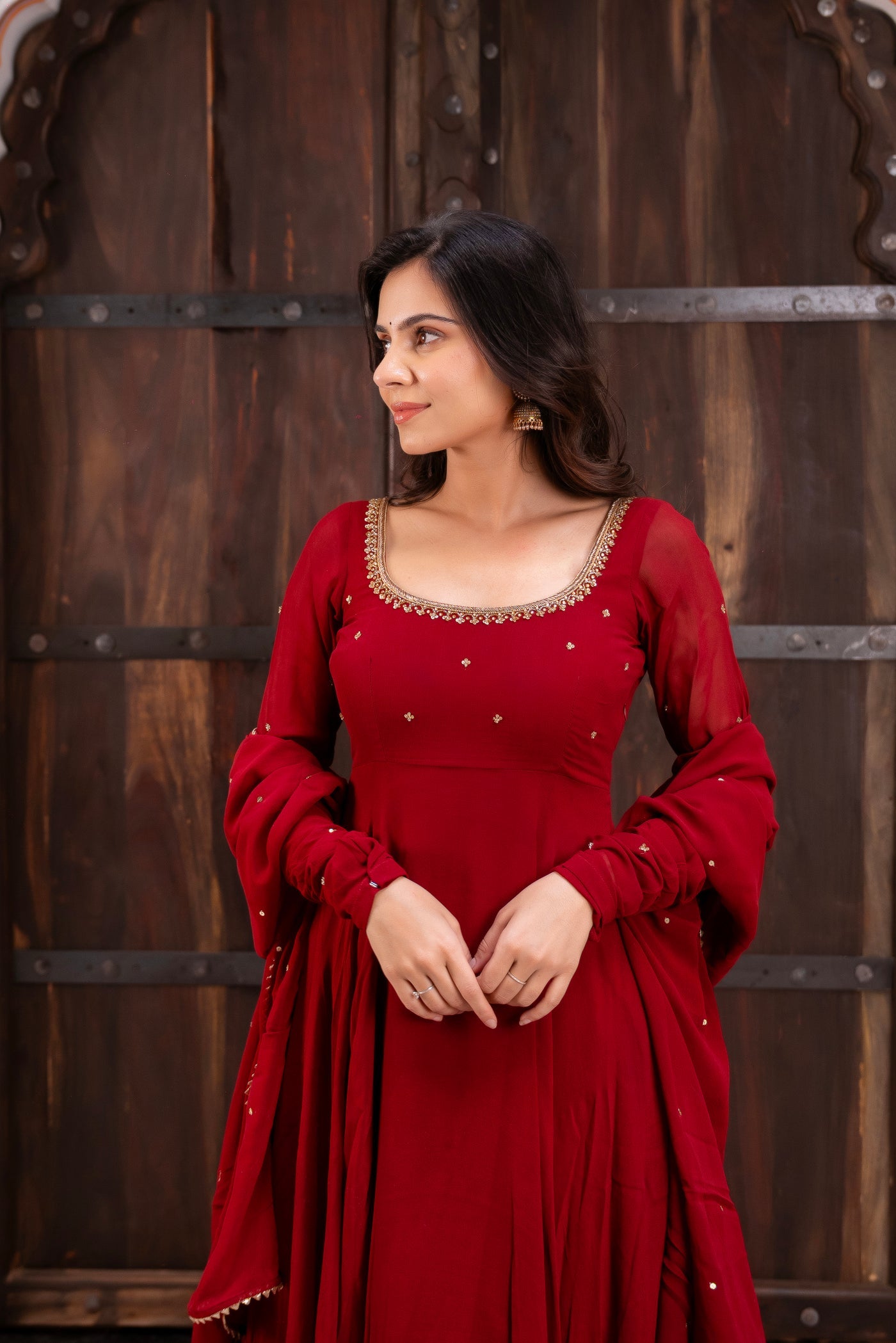 New wedding Specially Maroon Suit Set
