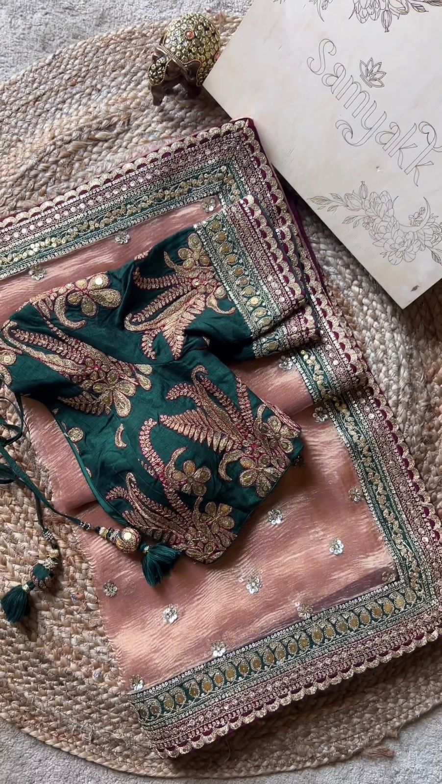 New benglori silk febric Febric with Thred & Sequnce work Saree