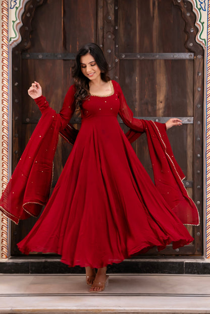 New wedding Specially Maroon Suit Set