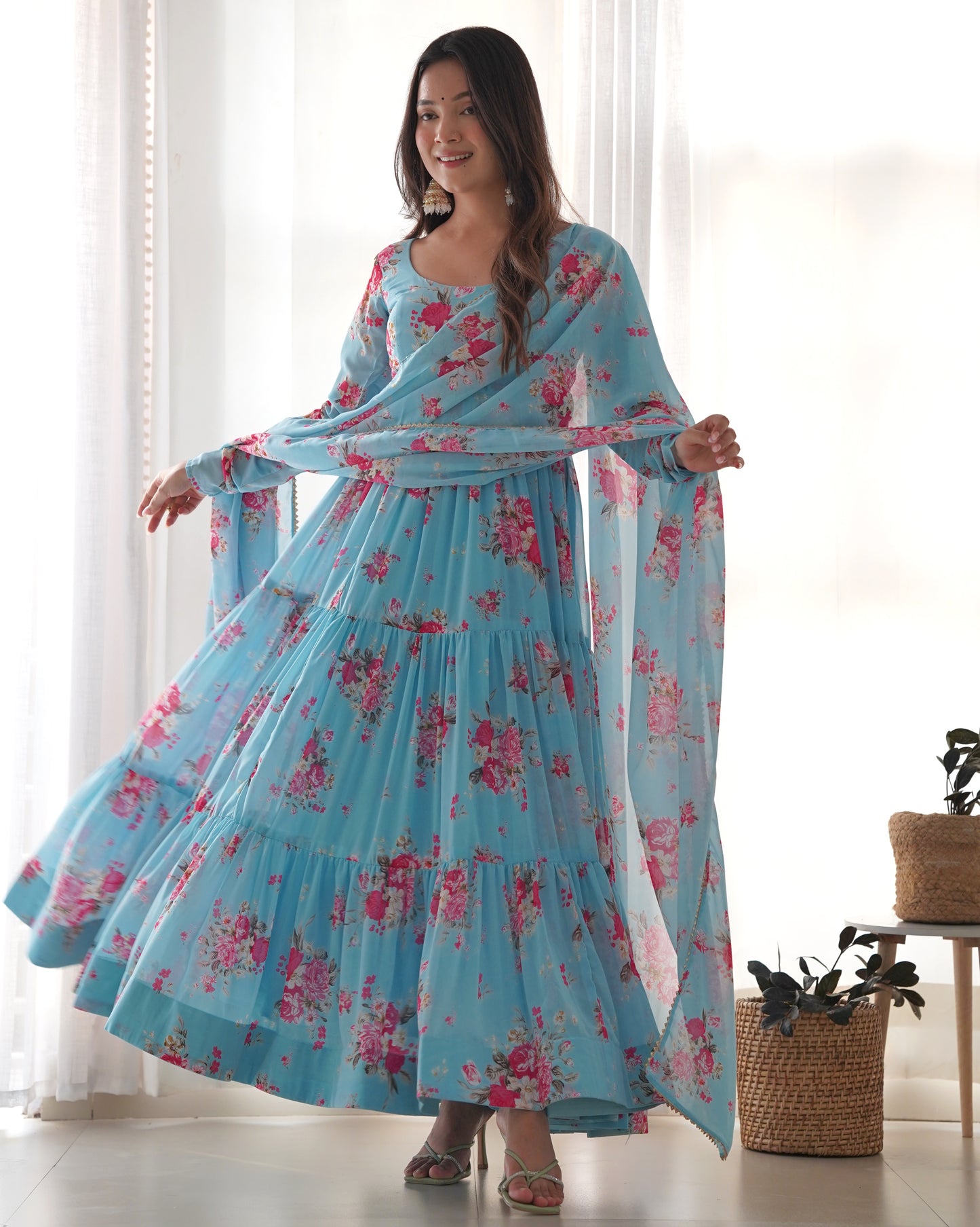 Presenting New Launching Anarkali Suit