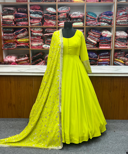 Presenting New Launching Anarkali Gown