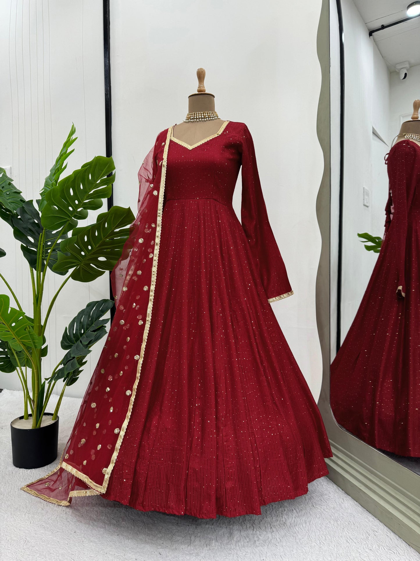 New Festival Special Beautiful Anarkali Suit set