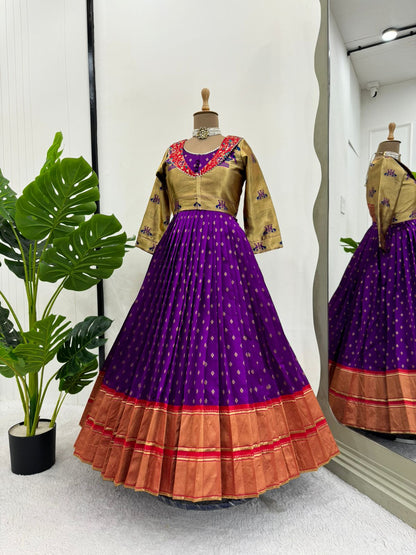 New Wedding Specially Jequard Designe worked  Lehnga choli