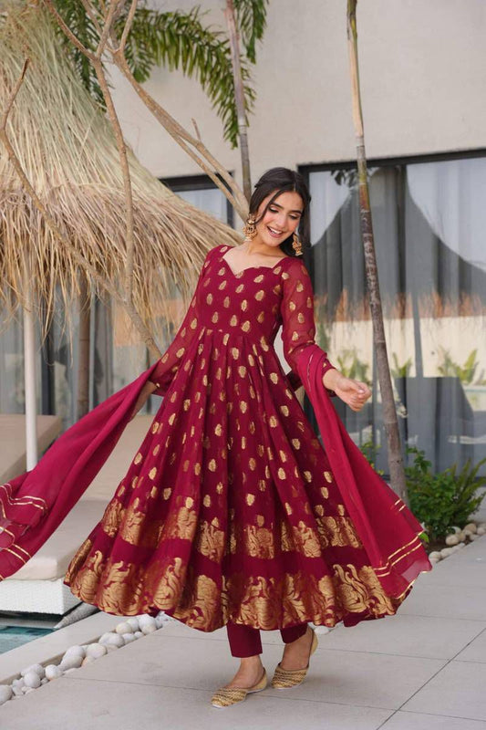 Perfect for festive New Anarkali Set