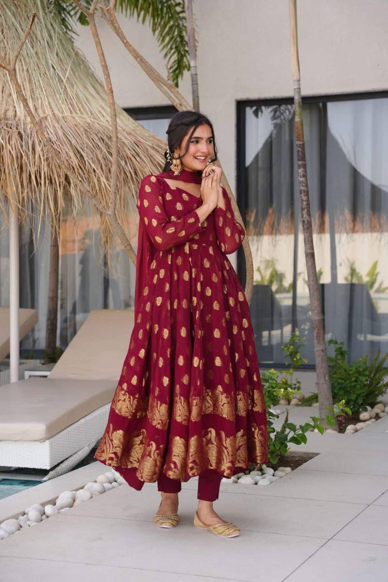 Perfect for festive New Anarkali Set