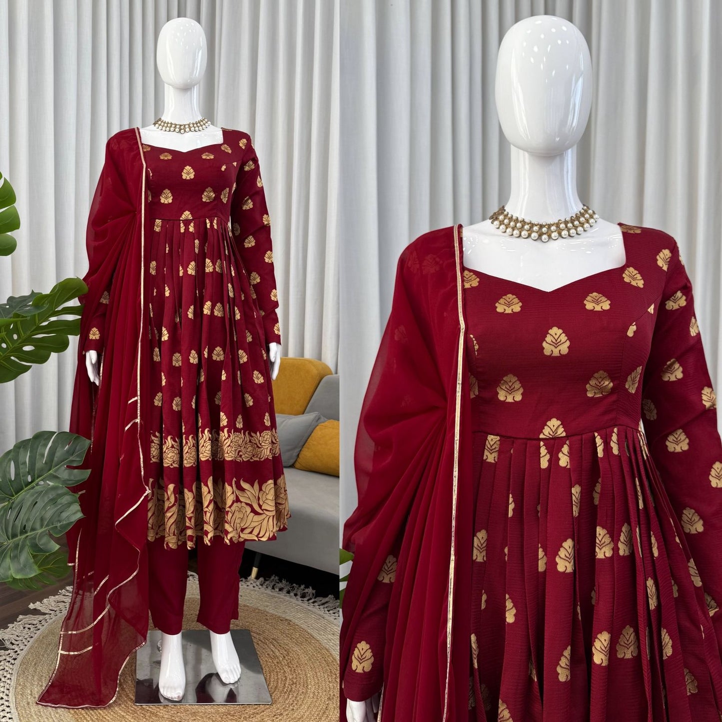 Perfect for festive New Anarkali Set