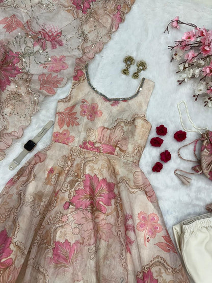 Luxury Bridal Wedding Special Anarkali Suit Set