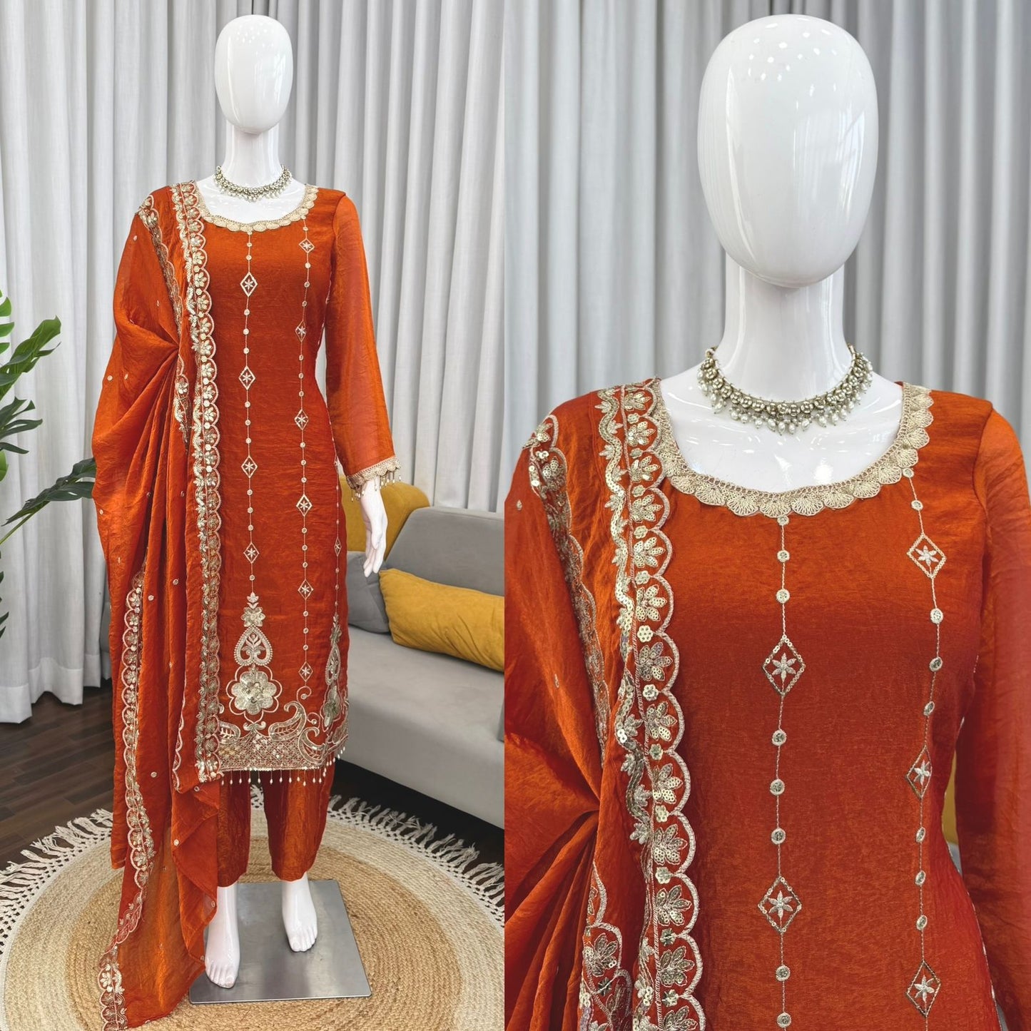 Rich Wedding Edition FandySilk Anarkali Suit