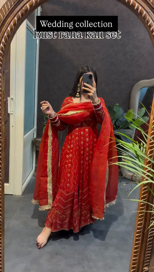 Designer Wedding Special Anarkali Suit – New Arrival