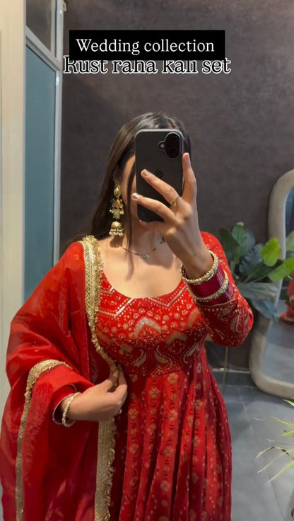 Designer Wedding Special Anarkali Suit – New Arrival