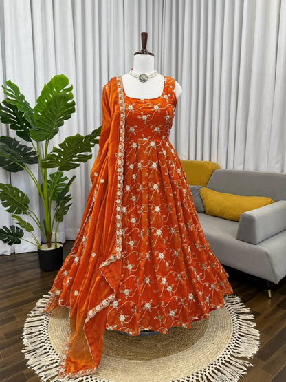 Elegant Bridal Look Wedding Special Anarkali Suit