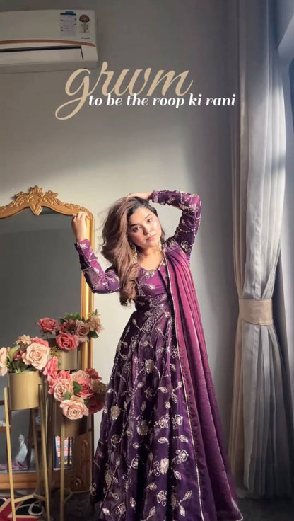 Classic Wedding Special Embroidered Anarkali Suit