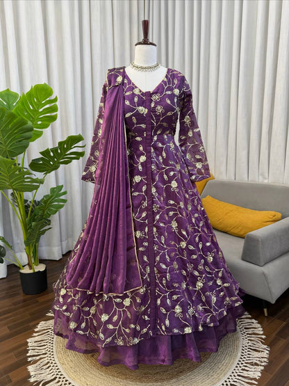 Classic Wedding Special Embroidered Anarkali Suit