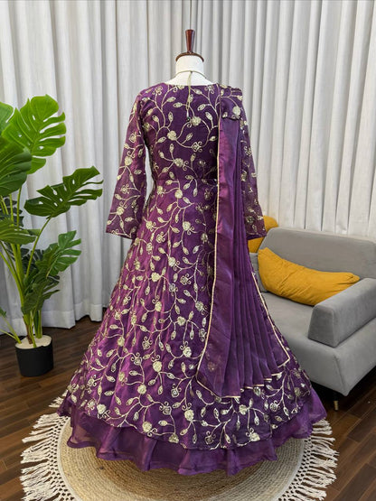 Classic Wedding Special Embroidered Anarkali Suit