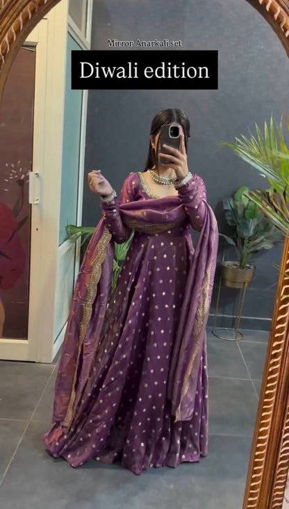 Stunning Wedding Occasion Premium Anarkali Suit